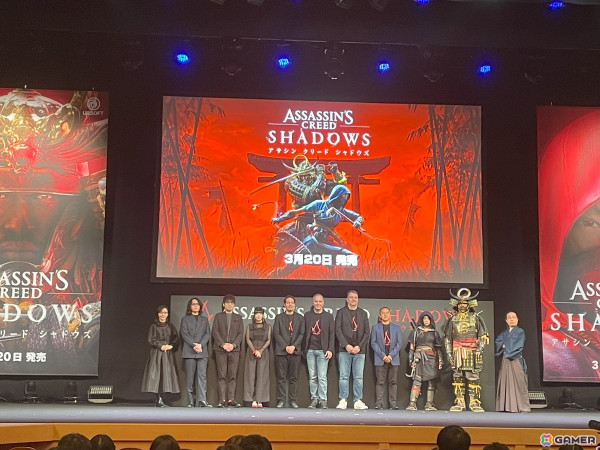新田真剣佑さんが登壇！主演声優たちのトークセッションもあった「アサシン クリード シャドウズ ショウケース in 京都」イベントレポートの画像1