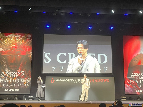 新田真剣佑さんが登壇！主演声優たちのトークセッションもあった「アサシン クリード シャドウズ ショウケース in 京都」イベントレポートの画像16
