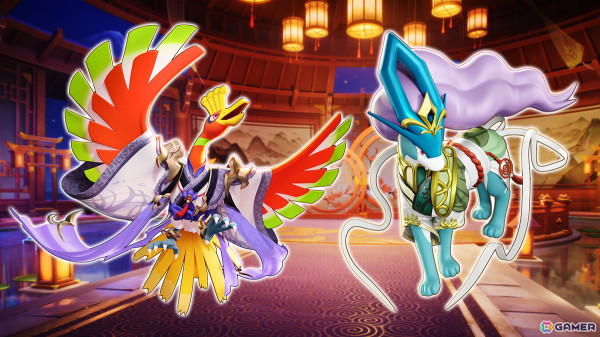 「Pokémon UNITE」中距離で戦うバランス型のポケモンとしてスイクンが参戦決定！ホウオウとスイクンに新ホロウェア「おとぎスタイル」が登場の画像3