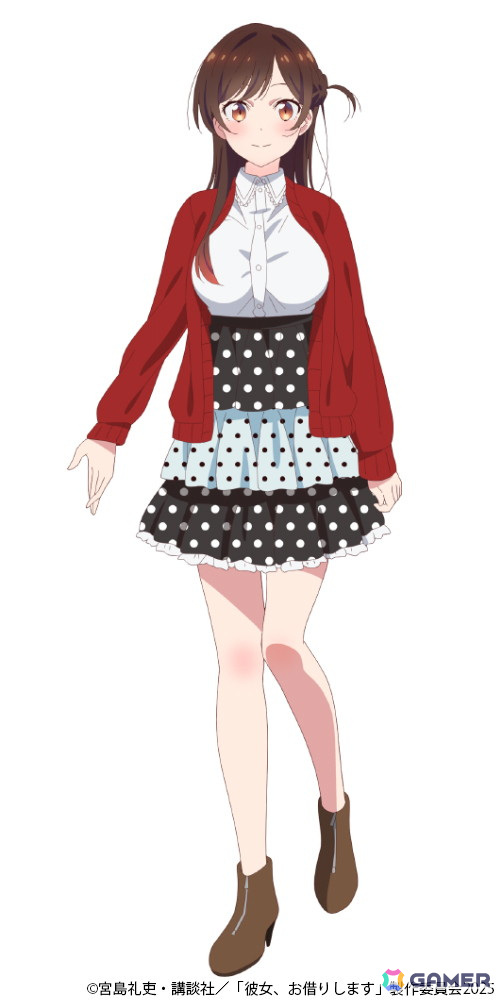 TVアニメ「彼女、お借りします」第4期より水原千鶴のデートビジュアルが公開！雨宮天さんからのキャストコメントも到着の画像2