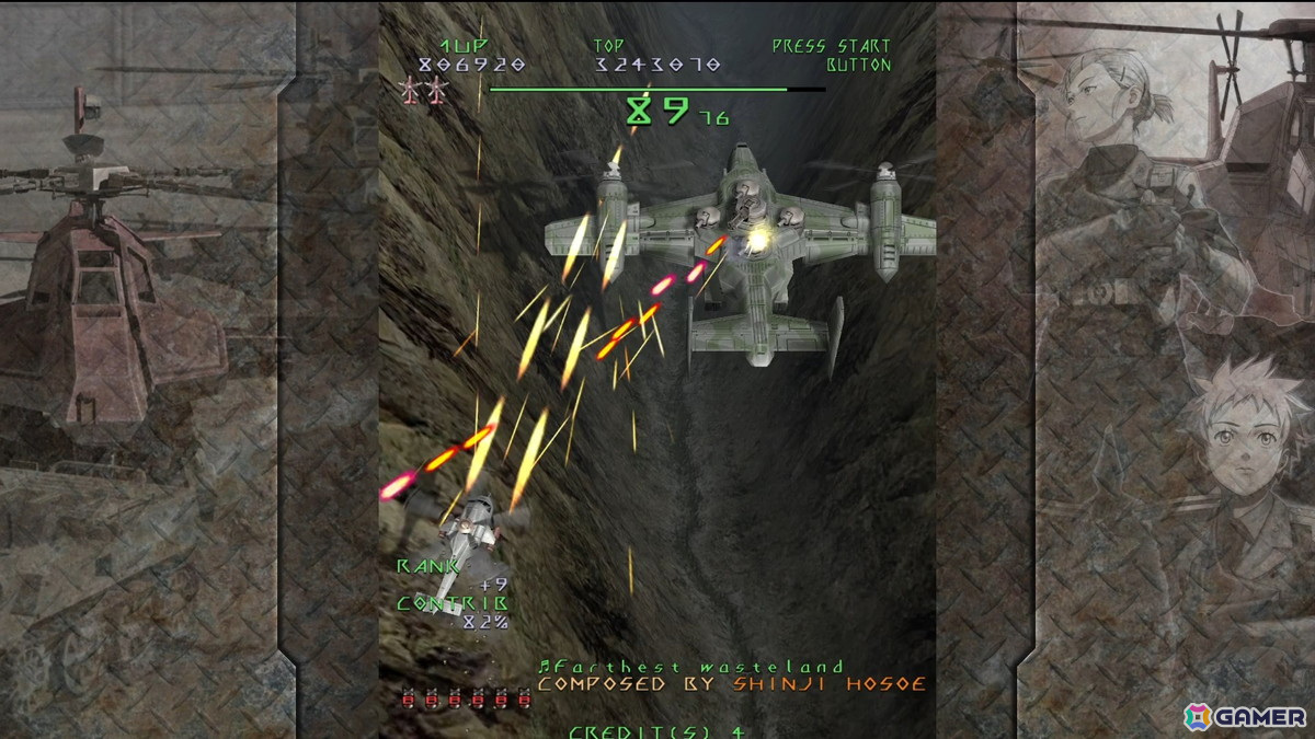 歴代のゲームモードや新BGMなどを収録したヘリシューティング「UNDER DEFEAT」のSteam版が発売！配信記念の10%オフセールも実施の画像