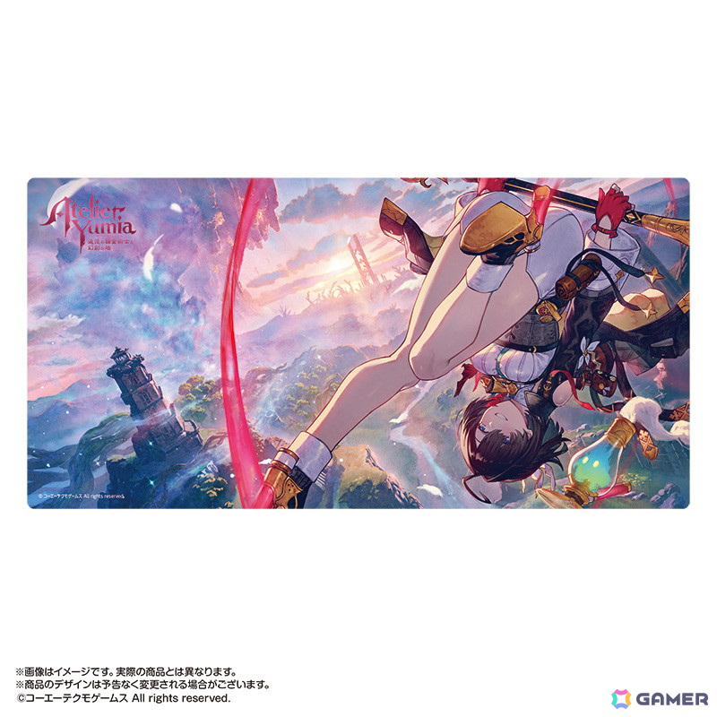 「ユミアのアトリエ ~追憶の錬金術士と幻創の地~」あみあみ限定の描き下ろしイラストグッズが登場!メインビジュアルを使用したアイテムもの画像