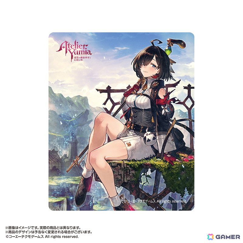 「ユミアのアトリエ ~追憶の錬金術士と幻創の地~」あみあみ限定の描き下ろしイラストグッズが登場!メインビジュアルを使用したアイテムもの画像