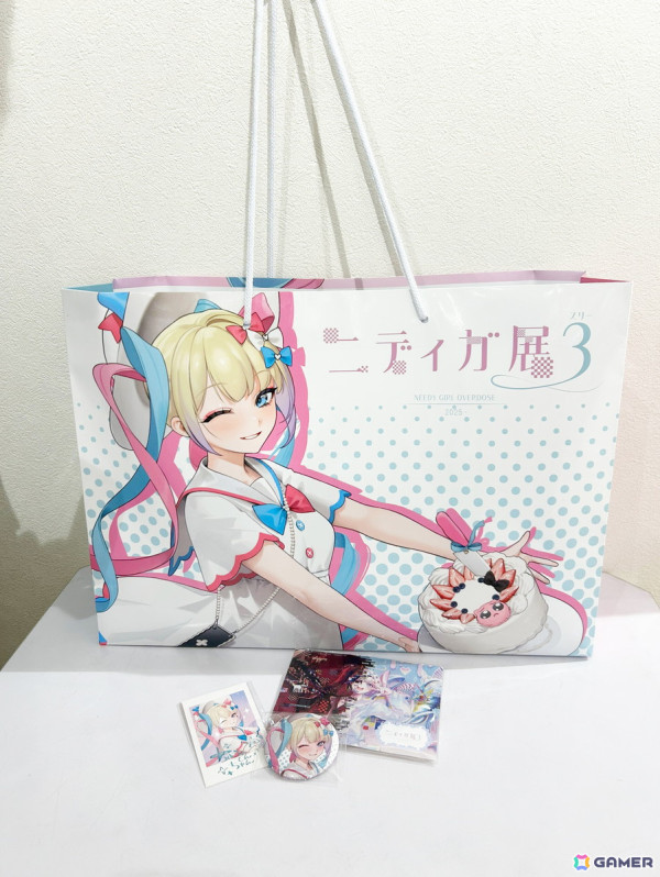 「NEEDY GIRL OVERDOSE」3周年記念ポップアップが2月11日まで大阪で開催！「ニディガ展3」のメインビジュアルを使用した等身大パネルや大阪限定グッズが登場の画像3