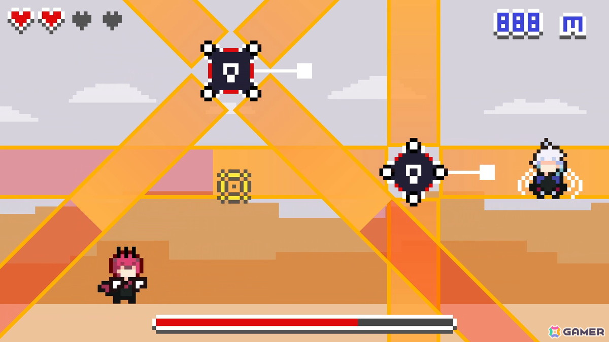 ホロスターズEnglishのジュラルド・ティー・レクスフォードさんを主人公とした横スクロールのSTG「Jurard Run」がholo Indieよりリリース！の画像4