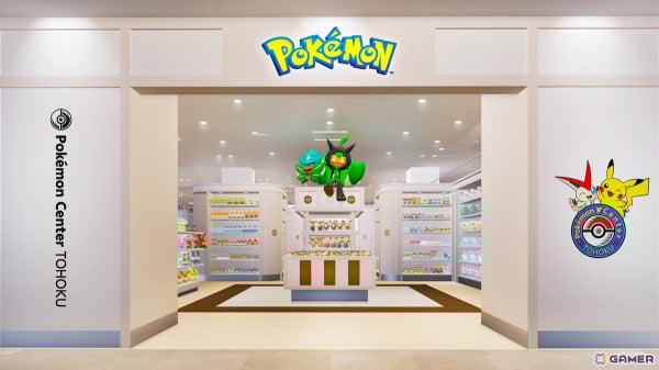 「ポケモンセンタートウホク」が3月14日にリニューアルオープン！ピカチュウとビクティニのマスコットなどリニューアル記念グッズが登場の画像