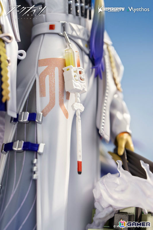 「アークナイツ」シュウが1/7スケールで立体化！精密な構造と繊細なディティールをイラストのままに再現の画像15