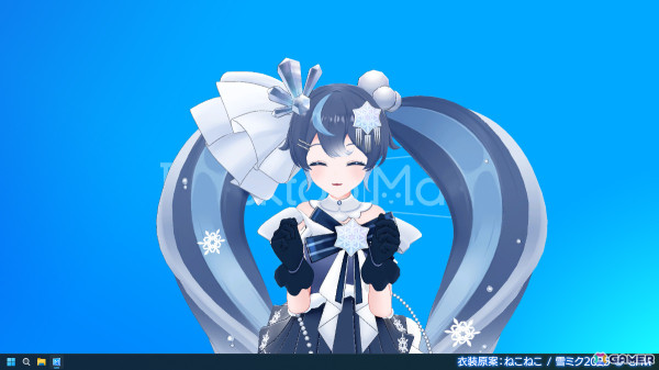 雪ミクがあなたのデスクトップに登場！「Desktop Mate」第2弾DLC「雪ミク 『SNOW MIKU 2025 Ver.』」が配信の画像4