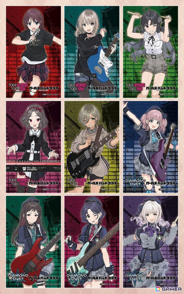 「ガールズバンドクライ」カフェがCURE MAID CAFEで2月14日より開催！コラボメニューや特典などを紹介の画像6