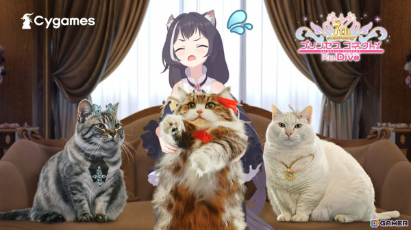「プリコネR」7周年をお祝いする新CMが放送！キャルや猫の姿のペコリーヌたちがキャンペーン内容を告知の画像1