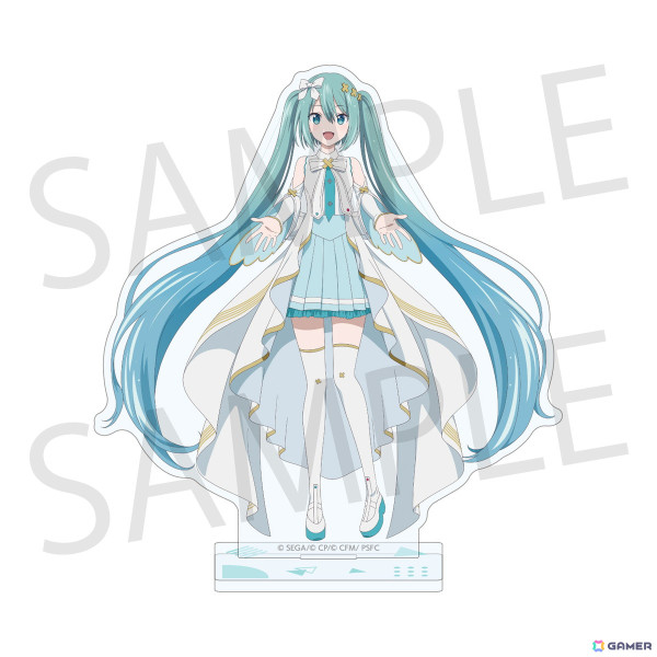 「劇場版プロジェクトセカイ　壊れたセカイと歌えないミク」より開かれた窓のセカイの初音ミクのグッズが2月11日より販売！の画像3