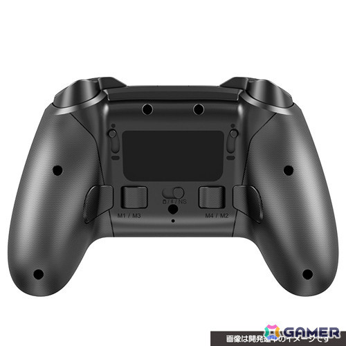 4つの背面ボタンやトリガー深度切り替えスイッチなどを搭載した「ゲーミングコントローラーPRO（PC/Switch用）」がタイプツーより5月中旬に発売！の画像