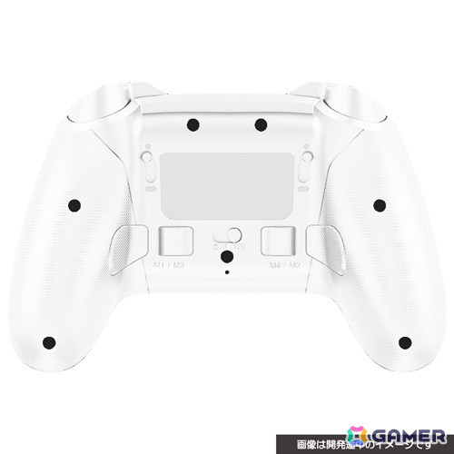 4つの背面ボタンやトリガー深度切り替えスイッチなどを搭載した「ゲーミングコントローラーPRO（PC/Switch用）」がタイプツーより5月中旬に発売！の画像
