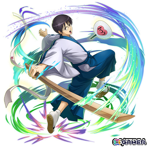 ［ツッコミ役］志村新八（S＋）（CV：阪口大助）属性：神