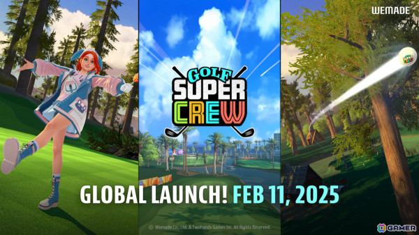 ゴルフゲーム「Golf Super Crew」の正式サービスが開始！最大20人で同時に競争するモード「スーパーリーグ」などを搭載の画像1