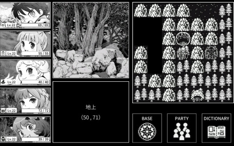 「QUESTER」のシステムをアレンジ＆強化した異世界召喚RPG「Monochrome Echoes - white -」が東京ゲームダンジョン7にプレイアブル出展！
