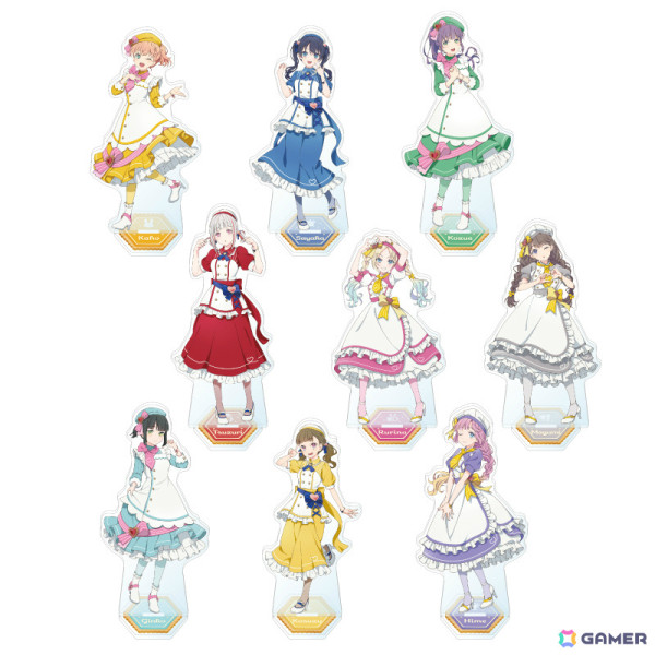 「ラブライブ！蓮ノ空女学院スクールアイドルクラブ」とGiGOのコラボカフェが2月22日より実施！パティシエ衣装のオリジナルグッズやコラボメニューが登場の画像10