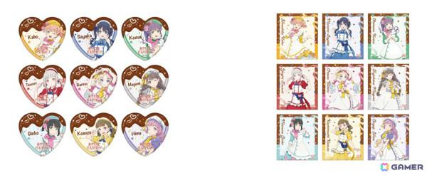 「ラブライブ！蓮ノ空女学院スクールアイドルクラブ」とGiGOのコラボカフェが2月22日より実施！パティシエ衣装のオリジナルグッズやコラボメニューが登場の画像11