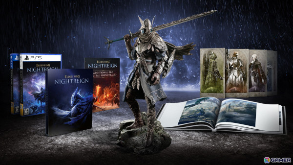 「ELDEN RING NIGHTREIGN」発売日が5月30日に決定！商品形態も公開、特典としてジェスチャー「雨よ！」が付属の画像4