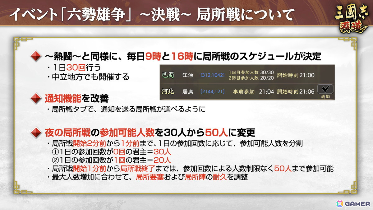 「三國志 覇道」長期イベント「六勢雄争」~決戦~が開幕!新LR武将「華佗」「李牧」も登場の画像