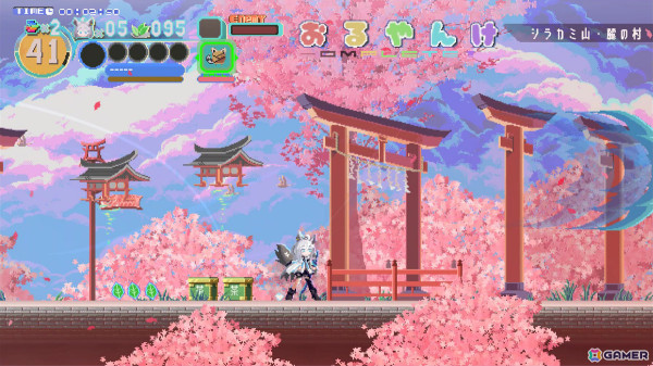 白上フブキさんと共にホロアースの異変を解決する2Dドットアクション「FUBUKI ～zero in on Holoearth～」が2025年春にリリースの画像