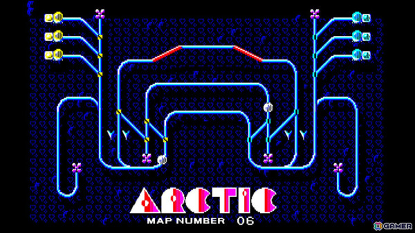 カラフルなプラネットをゴールへ導くパズルゲーム「EGGコンソール アークティック PC-8801mkIISR」が配信！の画像