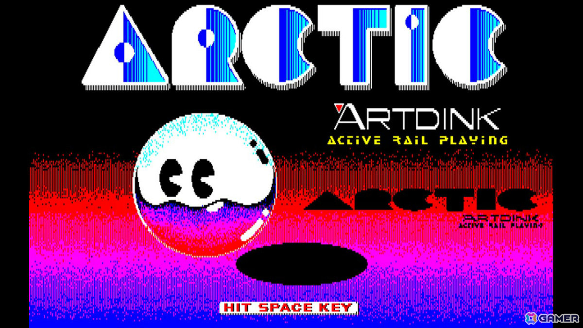 カラフルなプラネットをゴールへ導くパズルゲーム「EGGコンソール アークティック PC-8801mkIISR」が配信！の画像