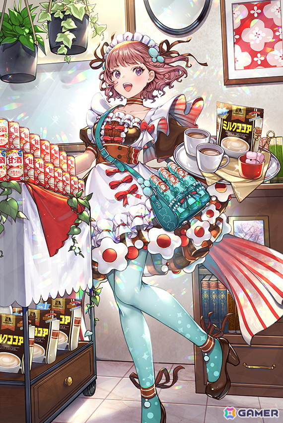 「チェンクロ」で森永製菓コラボフェスが開催！特別衣装の「すこやかなるメイド エレミア（CV：小岩井ことり）」が登場の画像2