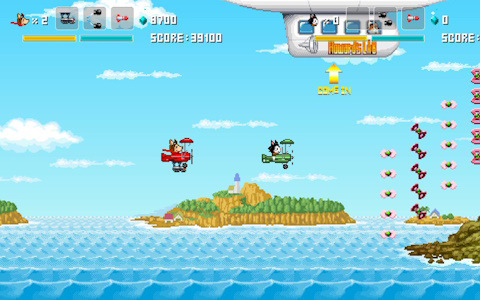 可愛いドット絵とシリアスな物語を楽しめるレトロ風横スクロールシューティング「ホーギーヒュー with フレンズ」のSteam版が2月下旬に配信！