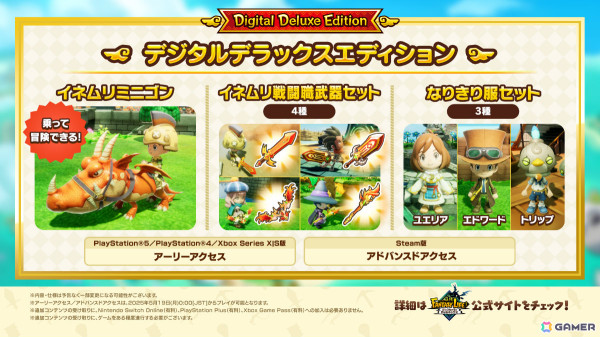 「ファンタジーライフi グルグルの竜と時をぬすむ少女」の発売日が5月22日に決定！PS5/PS4/Xbox Series X|S/Steamでもリリースの画像5