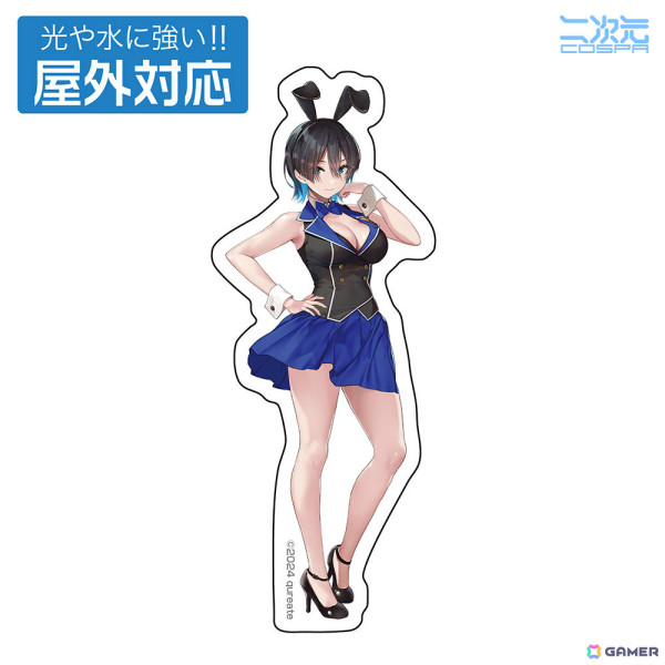 バニーガーデン」花奈、凜、美羽香の後ろ姿まで見られる両面アクリル