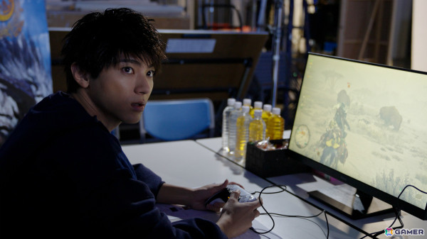 山田裕貴さん出演の「モンスターハンターワイルズ」新TVCMが公開――没入しすぎるあまり現実世界にオトモアイルーが出現！？の画像17