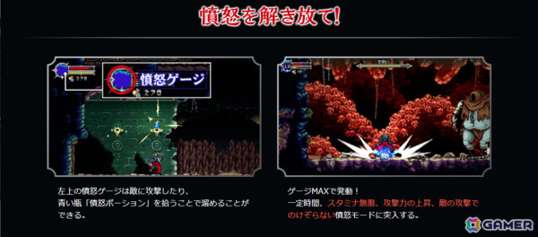 「Beyond The Ice Palace 2」主人公が一時的に強化される憤怒モードなどを紹介！PS4版もリリース決定の画像2