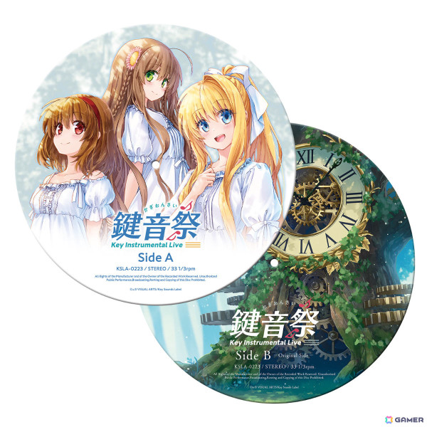 Key25周年記念ライブ「鍵音祭 -Key Instrumental Live-」のグッズが公開！TシャツやCD柄アクリルキーホルダー、アレンジ楽曲のアナログ盤などが登場の画像