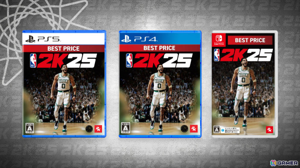「NBA 2K25」ベストプライス版がPS5/PS4/Switchで3月21日に発売!シリーズ史上最もリアルなバスケットボール体験をお得に楽しめるの画像1