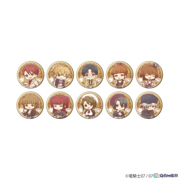 「うみねこのなく頃に」コラボカフェが3月22日に開催！“ティータイム”がコンセプトの描き下ろしイラスト＆レトロアート使用の新作グッズもの画像14