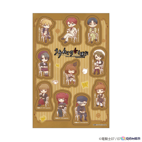 「うみねこのなく頃に」コラボカフェが3月22日に開催！“ティータイム”がコンセプトの描き下ろしイラスト＆レトロアート使用の新作グッズもの画像18