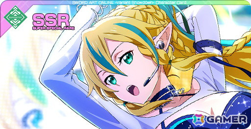 「ソードアート・オンライン ヴァリアント・ショウダウン」にアイドルモチーフのリーファ、アスナ、アリスの新カードが登場！の画像3