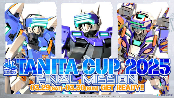 「電脳戦機バーチャロン」のeスポーツ大会「TANITA CUP 2025 -FINAL MISSION-」が3月29日・30日に開催！「TANITA ツインスティック・プロジェクト」の集大成となる大会にの画像1