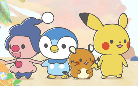 「モンポケ」のショートアニメが2月19日より公開！ナレーションは花江夏樹さん、1話・2話の場面カットも