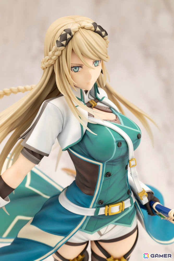 「英雄伝説 黎の軌跡」より《剣の乙女》エレインが遊撃士装束の姿でスケールフィギュア化!の画像