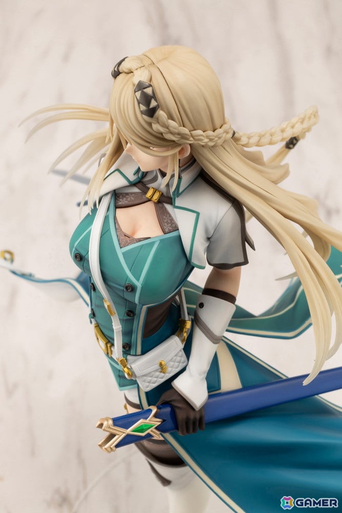 「英雄伝説 黎の軌跡」より《剣の乙女》エレインが遊撃士装束の姿でスケールフィギュア化!の画像