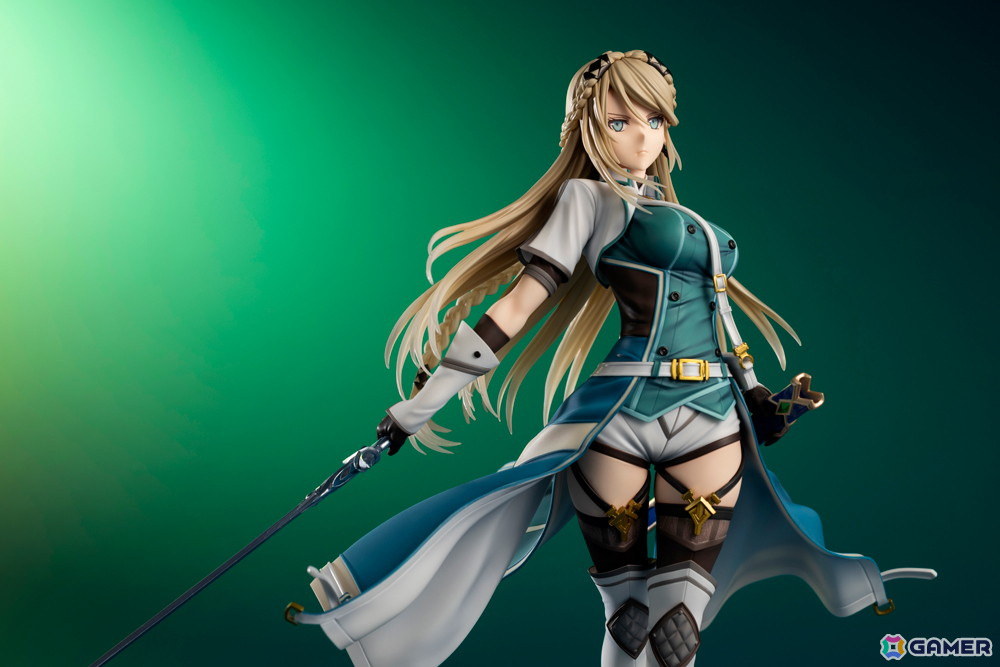 「英雄伝説 黎の軌跡」より《剣の乙女》エレインが遊撃士装束の姿でスケールフィギュア化!の画像