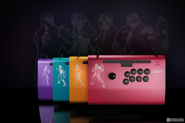 Victrixのアケコン「Pro FS」と「KOF」のコラボモデルが数量限定で販売開始！京、庵、テリー、シュンエイの4種の画像1