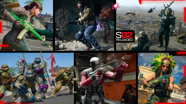 「CoD: BO6」「CoD: WZ」シーズン02 リローデッドが2月21日より開始！「ミュータント タートルズ」コラボモードや「グラインド」特別版などのマップが登場の画像1
