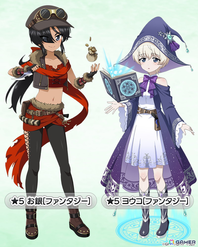 「ガールズ＆パンツァー 戦車道大作戦！」ステンドグラス衣装のダージリンが登場！2月の公式戦の報酬にはファンタジー衣装のお銀とヨウコもの画像