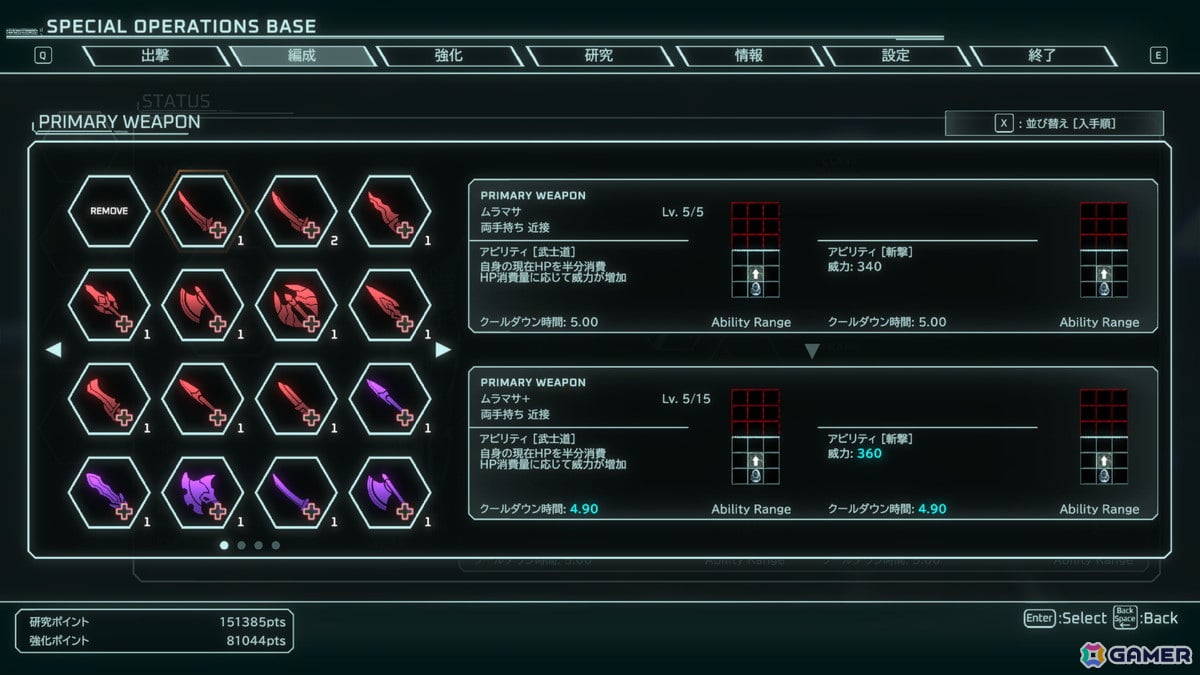 「Scars of Mars」エンディング後から遊べるチャレンジモードが追加!これまでの装備品の強化版「+(プラス)装備の設計図」が入手可能にの画像