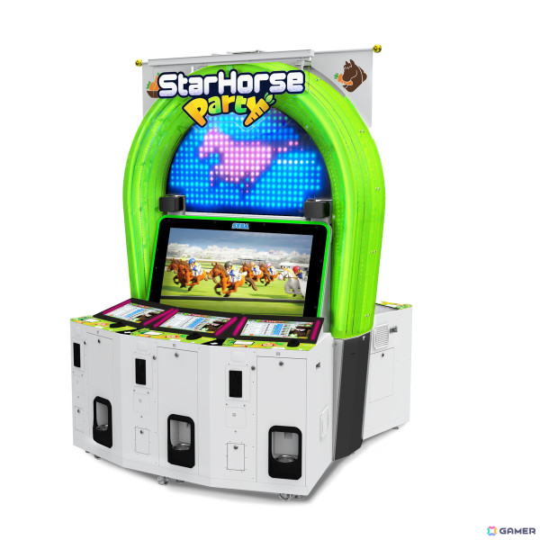競馬メダルゲーム「StarHorseParty」のロケテストが2月21日よりラウンドワン横浜駅西口店で開催！プレイで特製Aimeカードがもらえるの画像1