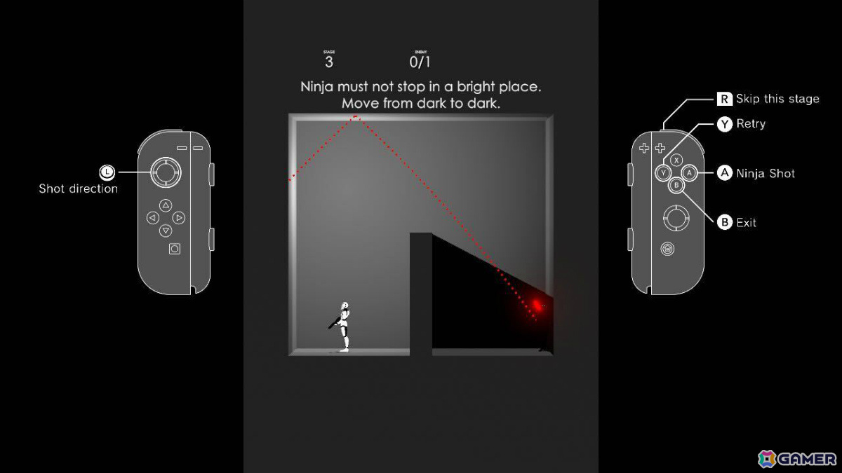 「Q」のリイカによるパズル＆ステルスアクション「Shadows Bounce Once」がSwitchでリリース！の画像