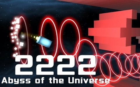 「2222 Abyss of the Universe」がSwitchでリリース！ボタンを長押しして上昇する宇宙船を操作して空中のリングを集めるSTG風アクションゲーム